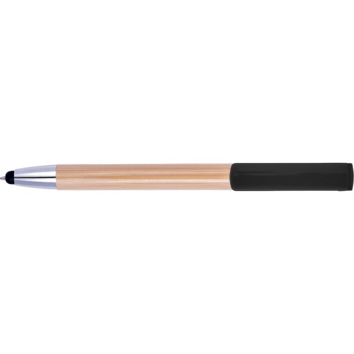 Bamboo ball pen, touch pen, phone stand