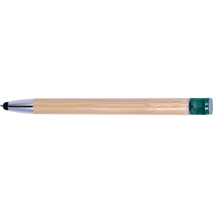 Bamboo ball pen, touch pen, phone stand