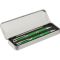 Writing set, ball pen and mechanical pencil