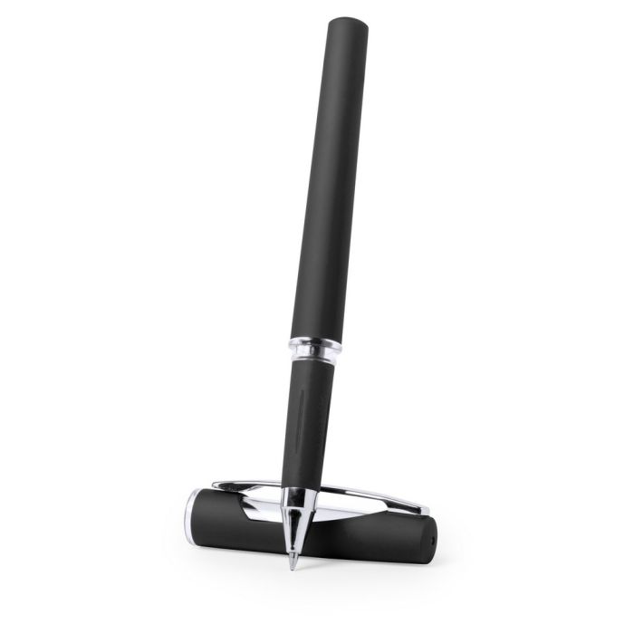 Roller ball pen with cap