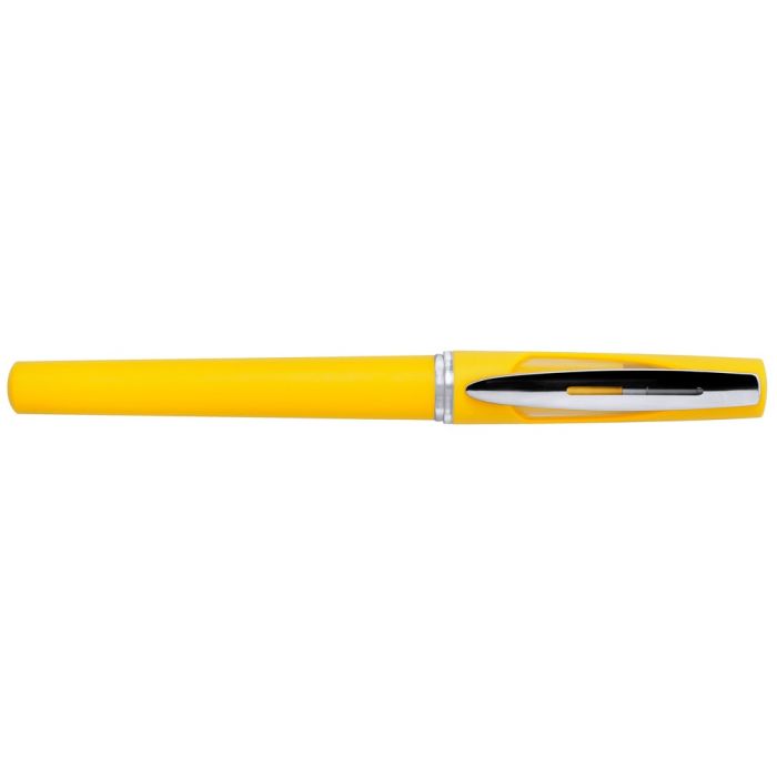 Roller ball pen with cap