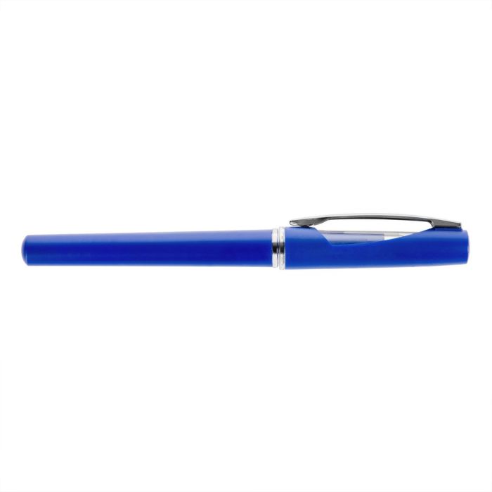 Roller ball pen with cap
