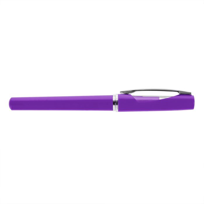 Roller ball pen with cap