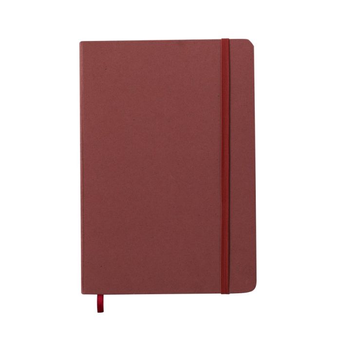Notebook A5, recycled cardboard and fruit paper