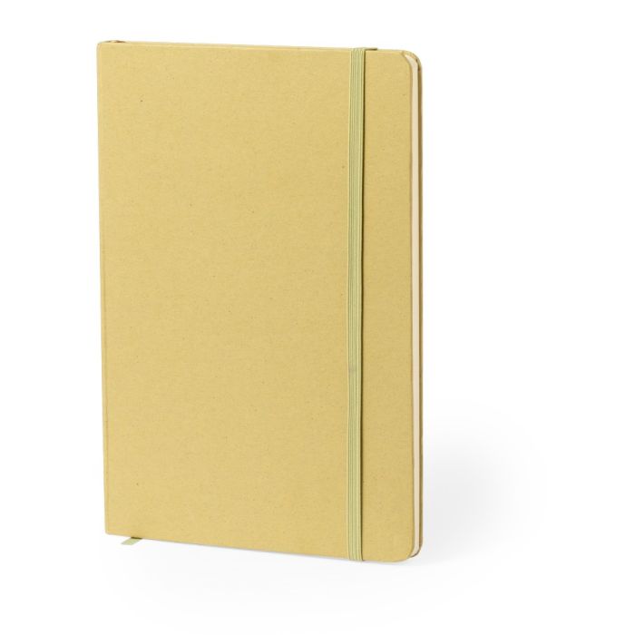 Notebook A5, recycled cardboard and fruit paper