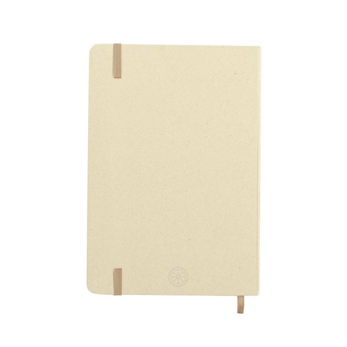 Notebook A5, recycled cardboard and fruit paper