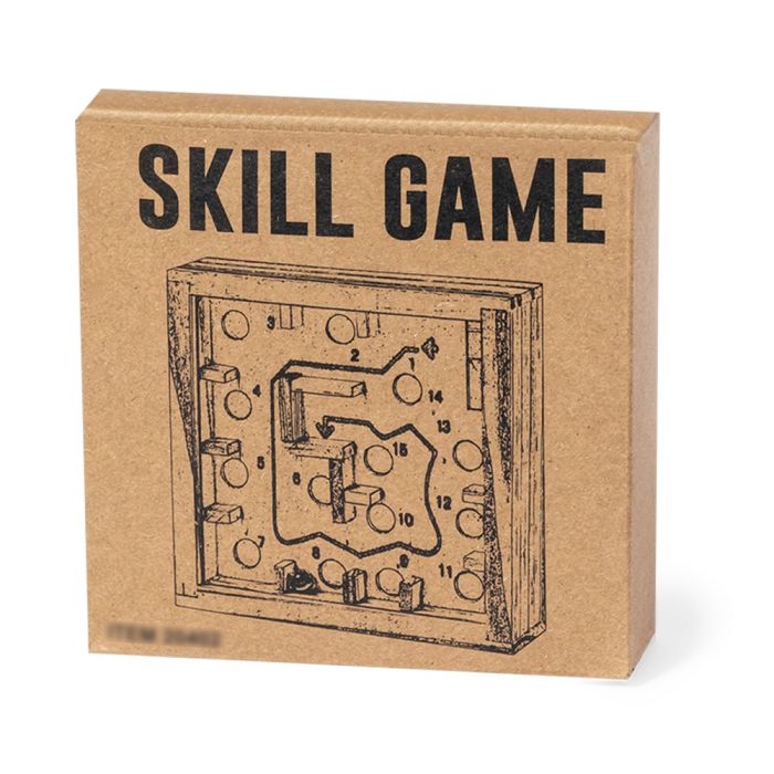 Wooden skill game