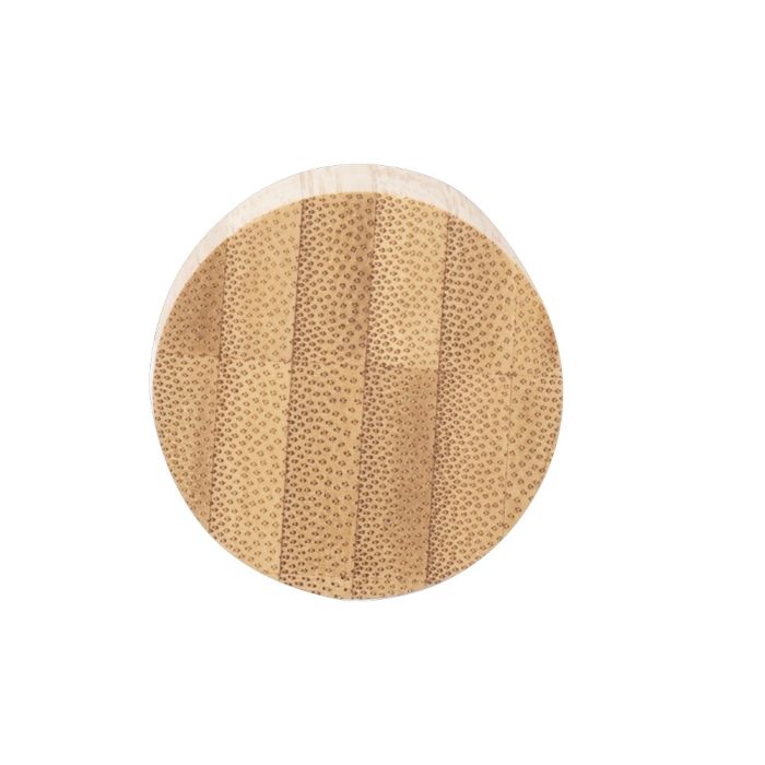 Bamboo pencil sharpener