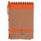 Notebook approx. A6 with ball pen