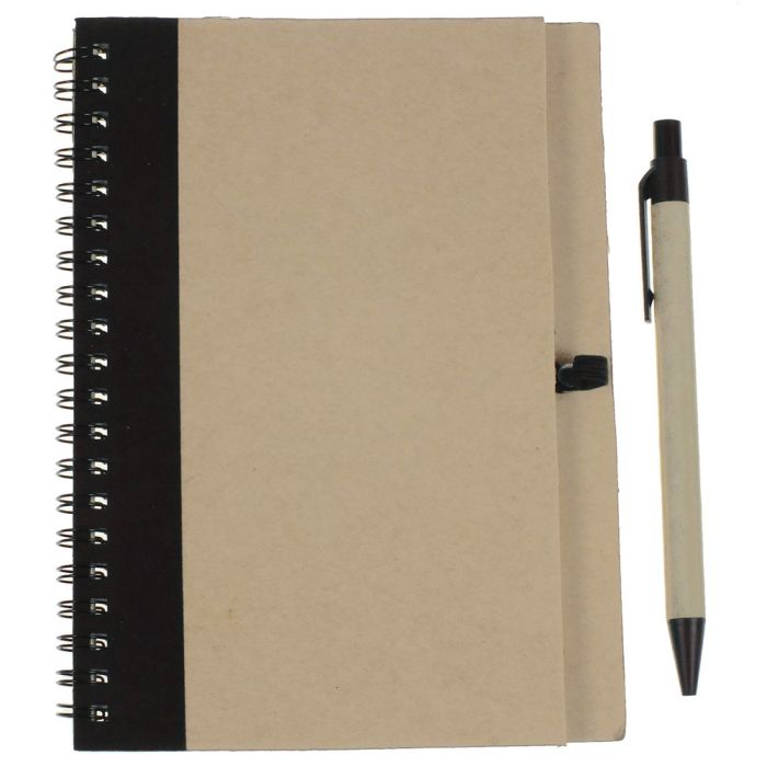 Notebook approx. A5 with ball pen