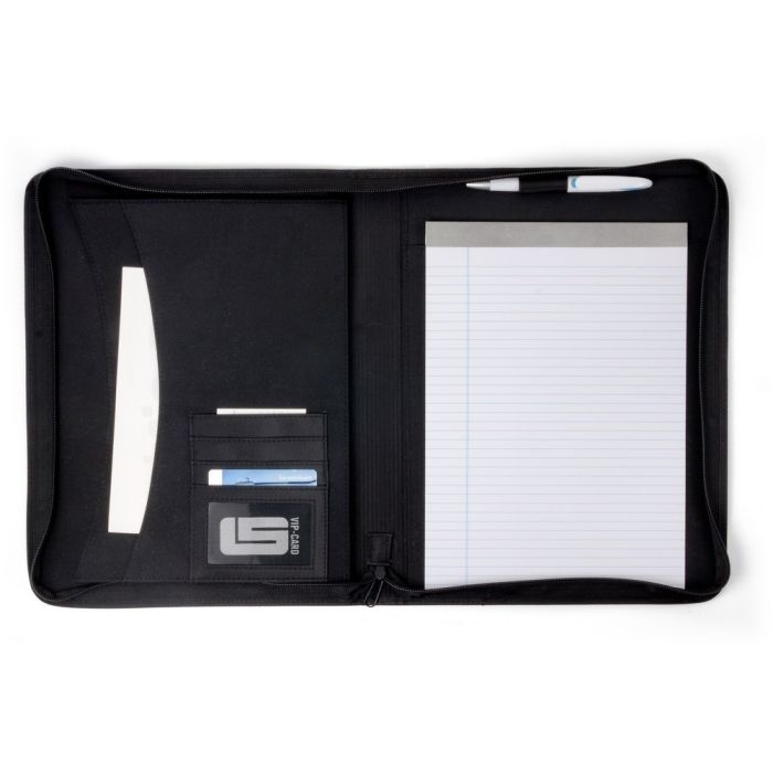 Conference folder approx. A4 with notebook