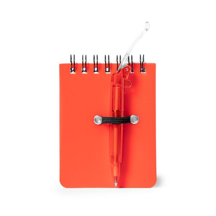Notebook approx. A7 with ball pen