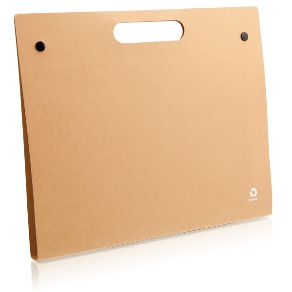 Conference folder approx. A4 with notebook, sticky notes and ball pen