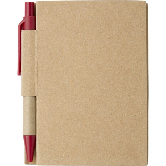 Notebook approx. A7 with ball pen