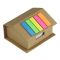Memo holder "house", notebook, sticky notes | Oliver