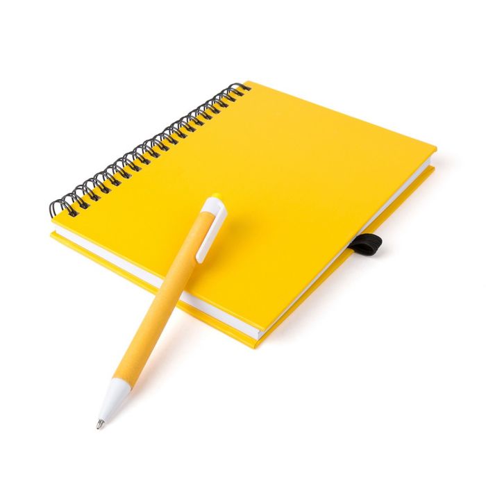 Notebook approx. A5 with ball pen