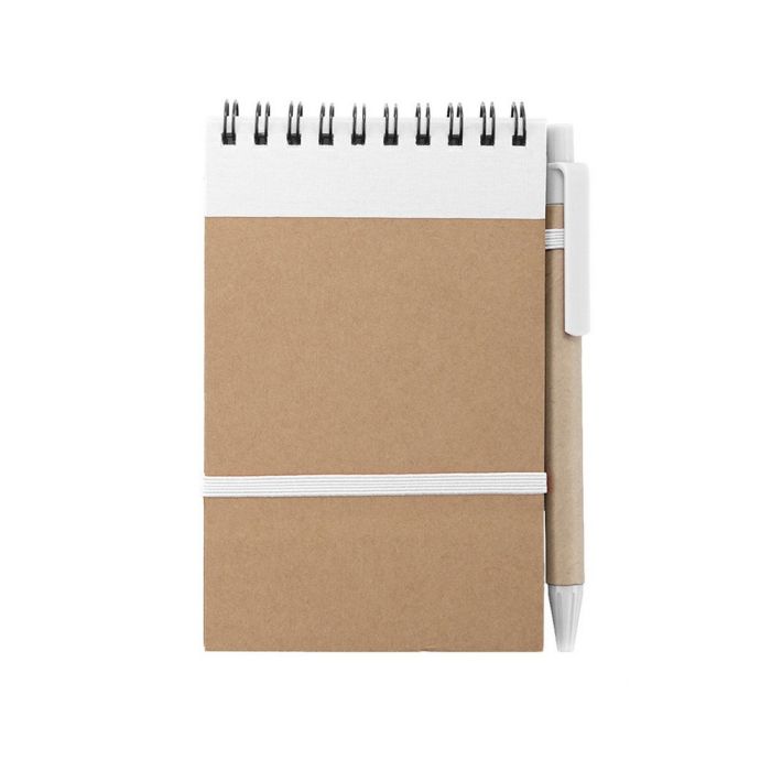 Notebook approx. A6 with ball pen