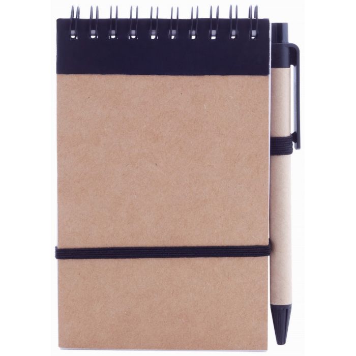 Notebook approx. A6 with ball pen