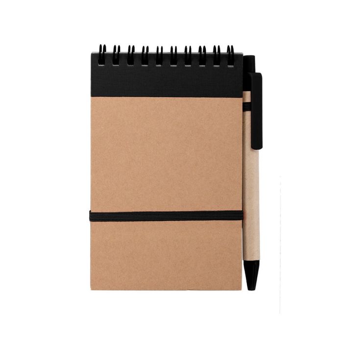Notebook approx. A6 with ball pen