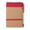 Notebook approx. A6 with ball pen