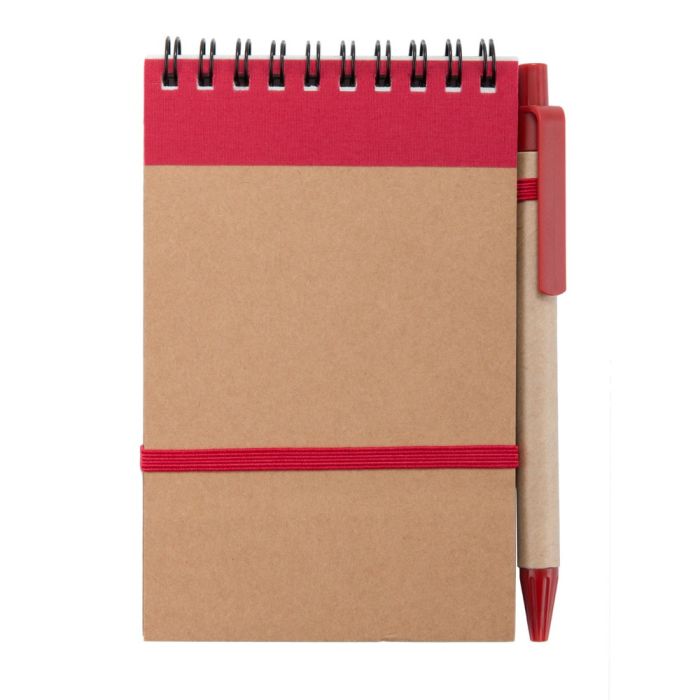 Notebook approx. A6 with ball pen