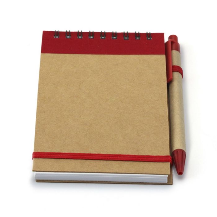 Notebook approx. A6 with ball pen