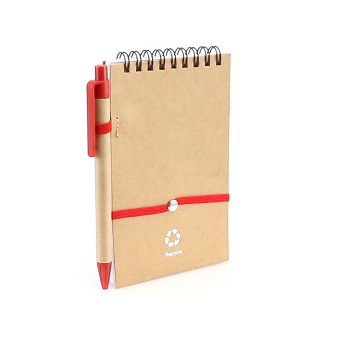 Notebook approx. A6 with ball pen