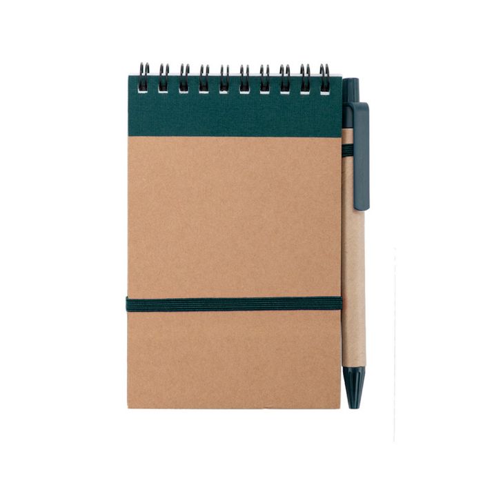 Notebook approx. A6 with ball pen