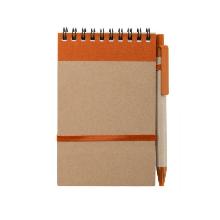 Notebook approx. A6 with ball pen