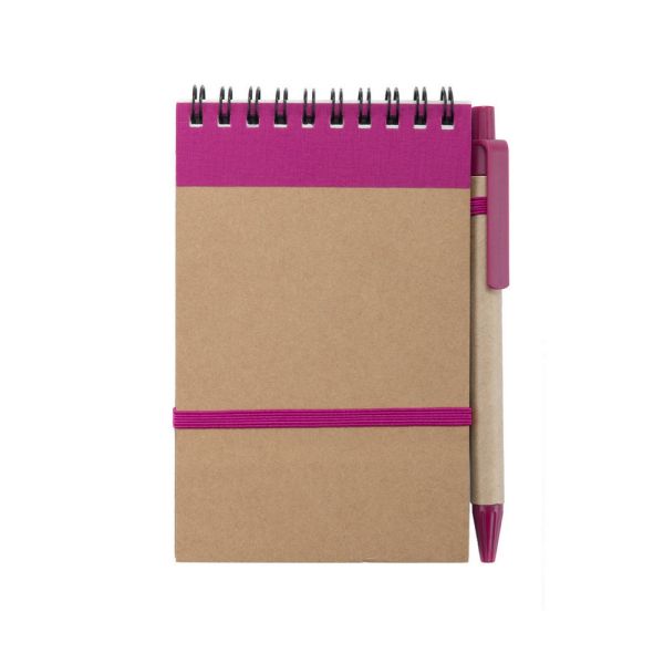 Notebook approx. A6 with ball pen