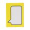 Memo holder "speech bubble", sticky notes