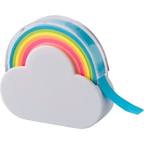 Memo tape dispenser "cloud", sticky notes