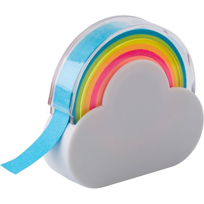 Memo tape dispenser "cloud", sticky notes