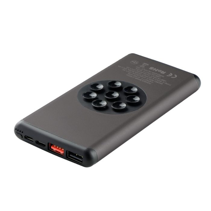 Wireless power bank 10000 mAh Mauro Conti with suction cups, wireless charger 10W | Stef