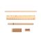 School set, pencil case, pencil, ball pen, ruler, eraser and pencil sharpener | Landon