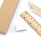 School set, pencil case, 3 pencils, ruler, eraser and pencil sharpener