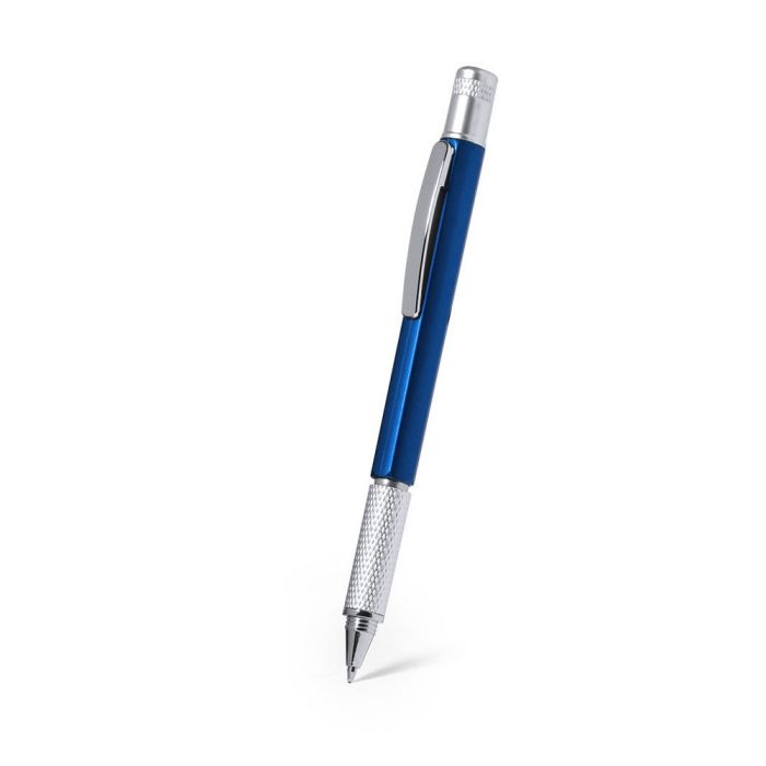 Multifunctional ball pen, ruler, spirit level, screwdriver