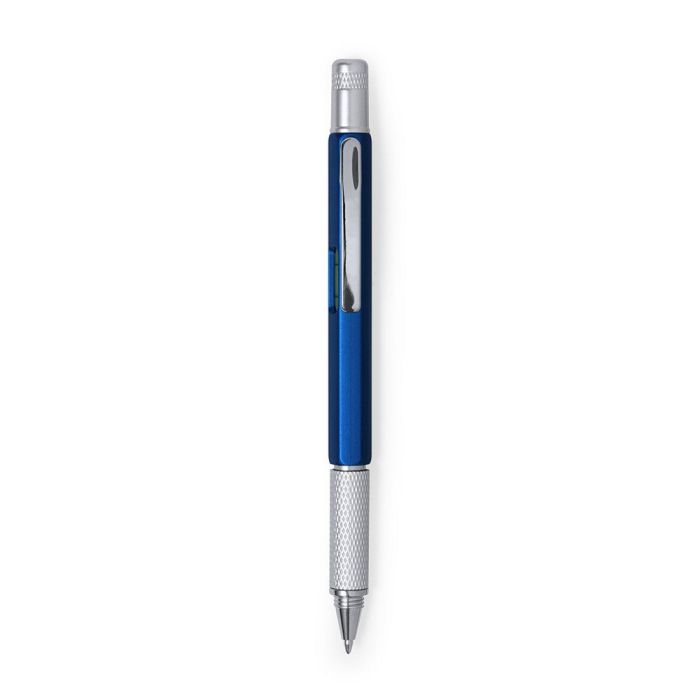 Multifunctional ball pen, ruler, spirit level, screwdriver