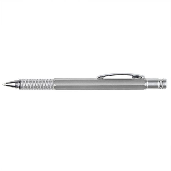 Multifunctional ball pen, ruler, spirit level, screwdriver