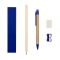 School set, pencil case, pencil, ball pen, ruler, eraser and pencil sharpener | Tobias