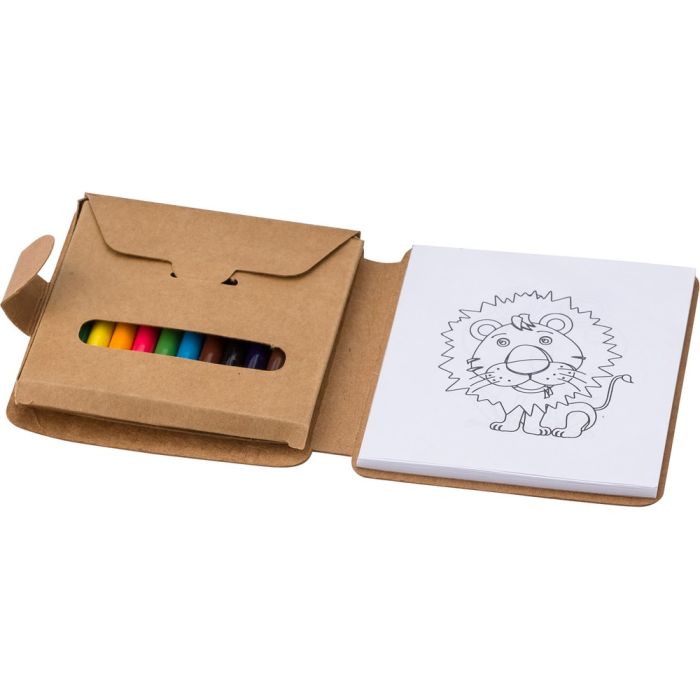 Colouring set, coloured pencils