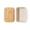 Lunch box 1 L, bamboo lid