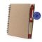 Notebook A6 with ball pen | Sidney