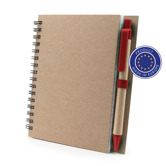 Notebook A6 with ball pen | Sidney