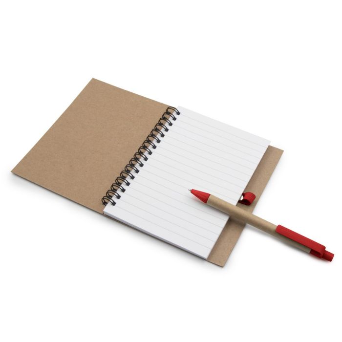 Notebook A6 with ball pen | Sidney
