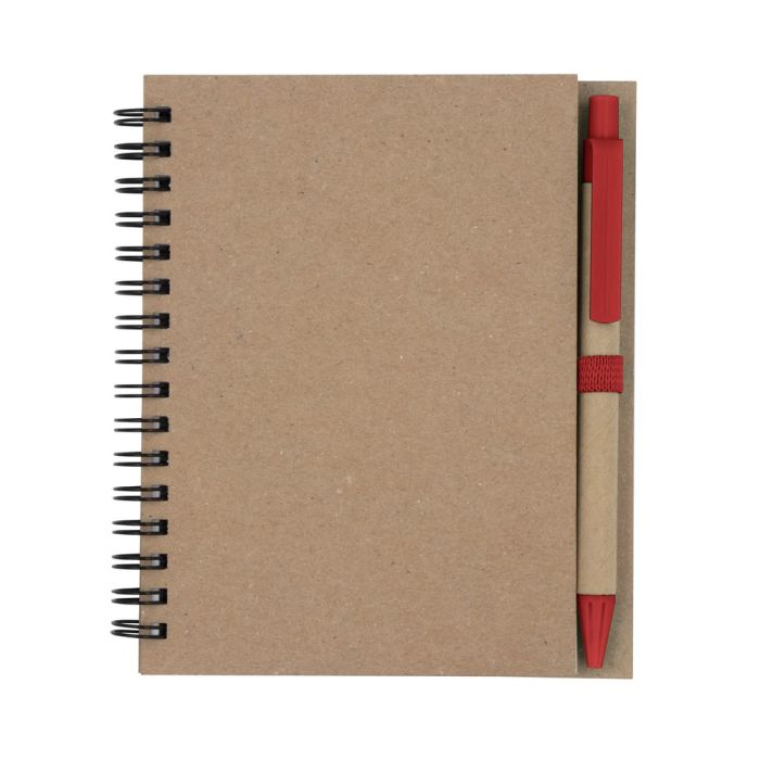 Notebook A6 with ball pen | Sidney