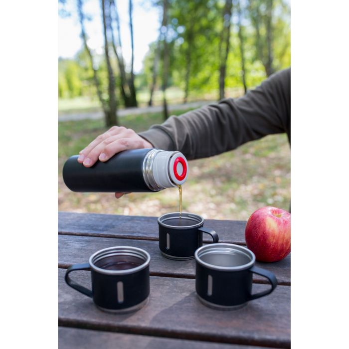 Thermos 420 ml and 3 mugs 150 ml | Quavean