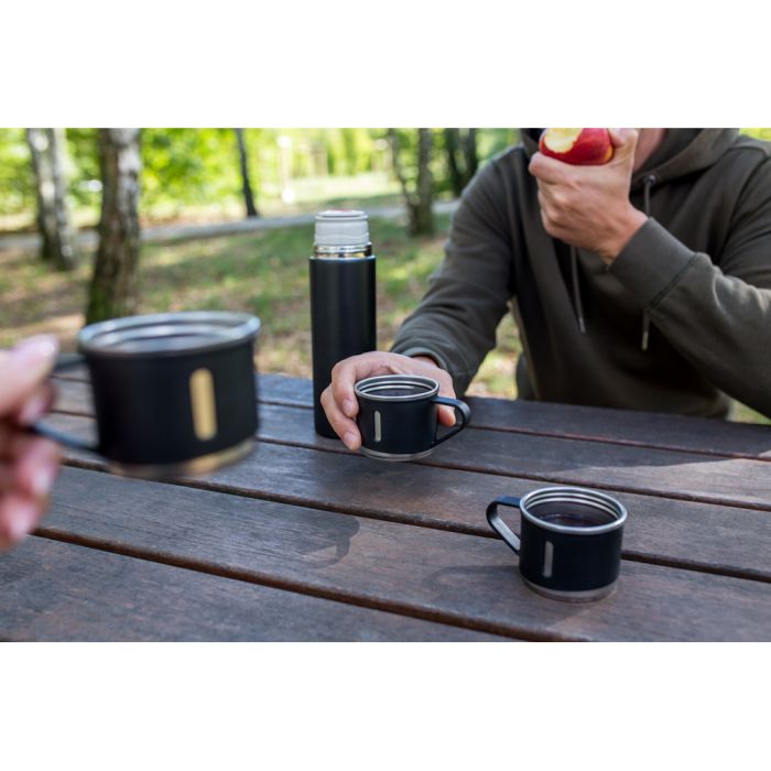 Thermos 420 ml and 3 mugs 150 ml | Quavean
