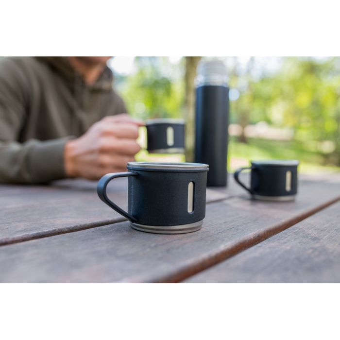 Thermos 420 ml and 3 mugs 150 ml | Quavean