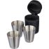 Metal glasses set